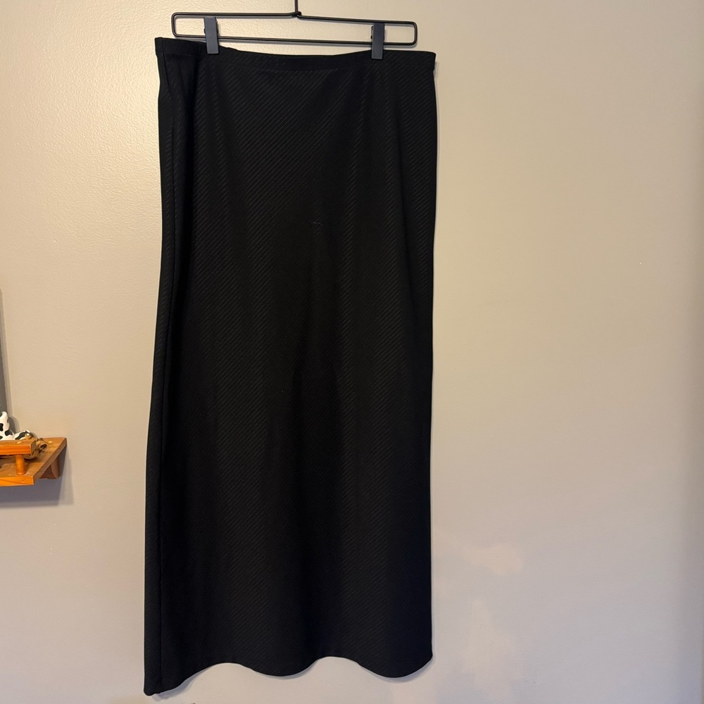 Express Black Maxi Skirt